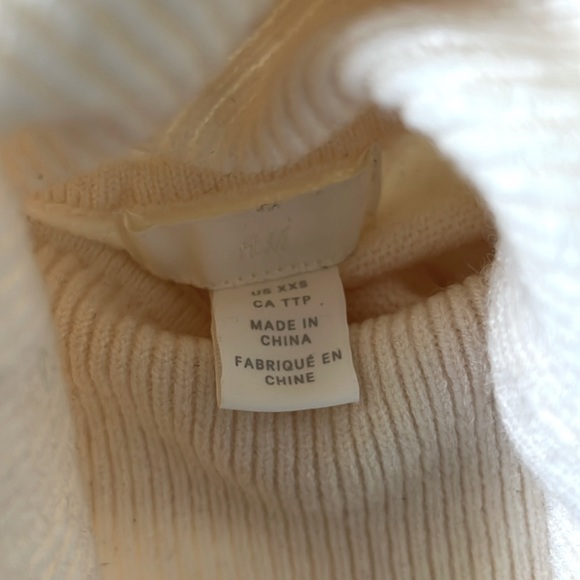 H&M balloon sleeve sweater XXS - Picture 9 of 9